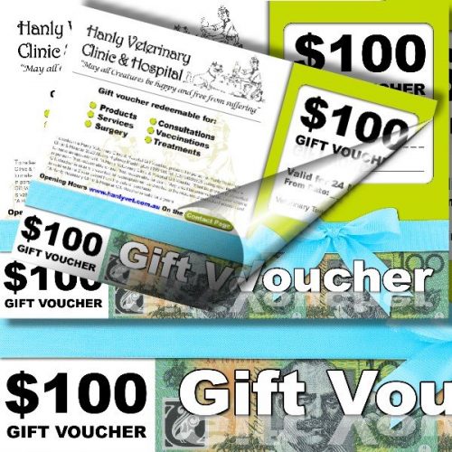 Hanly Veterinary Clinic and Hospital Gift Voucher