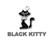 Charm Black Kittie